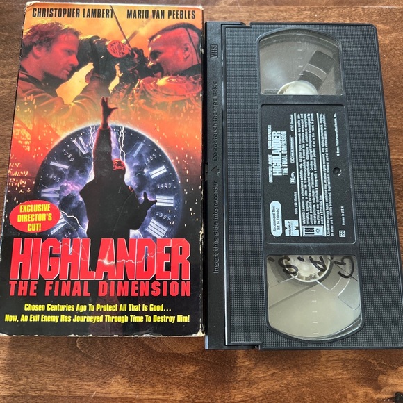 Highlander VHS set - Highlander, Highlander 2, Highlander Final Dimension - Picture 9 of 10